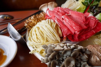 능이버섯샤브샤브