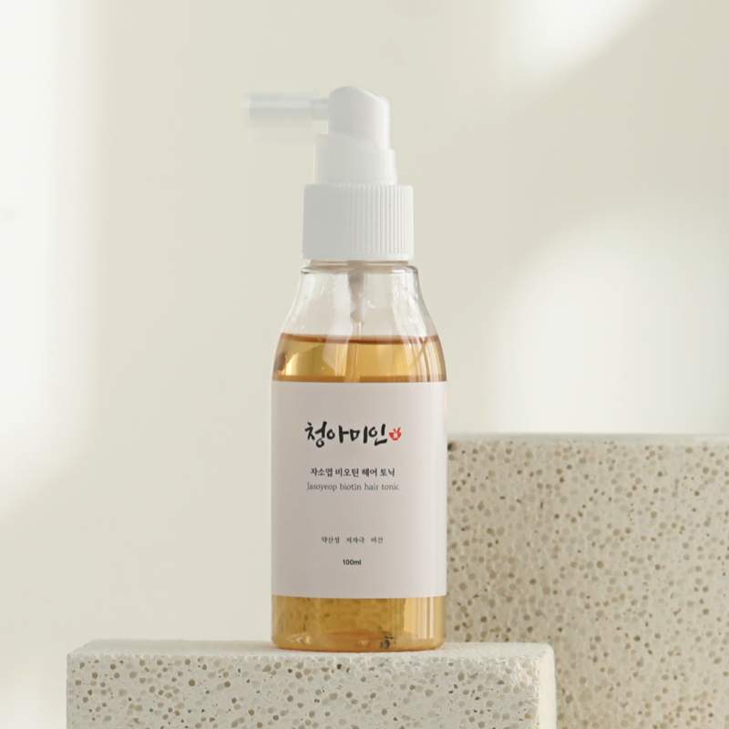 청아미인 자소엽 약산성 비건 어성초 비오틴 헤어토닉 100ml