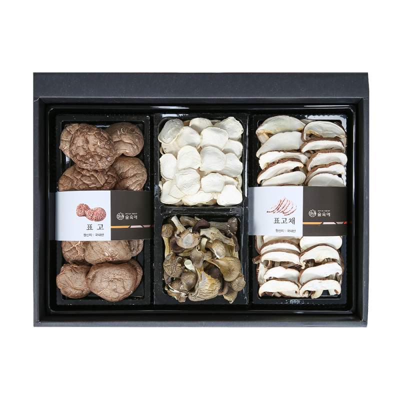 [선물세트] [숲속愛] 명품 버섯4종 향