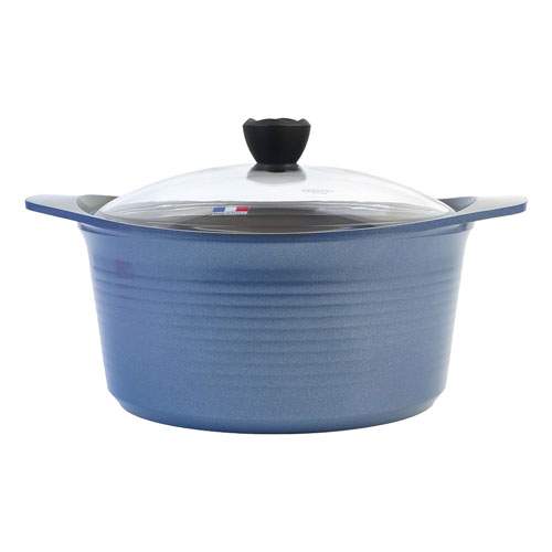 [알루아트] 프리미엄 IH HP 냄비 20양수 2.5L 국산 5중 세라믹코팅 / 프랑스산 최고급산 천연 내열유리 뚜껑