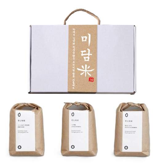 [선물세트] [미담미]소화가 잘되는 명품 오분도미 잡곡 혼합세트 1호