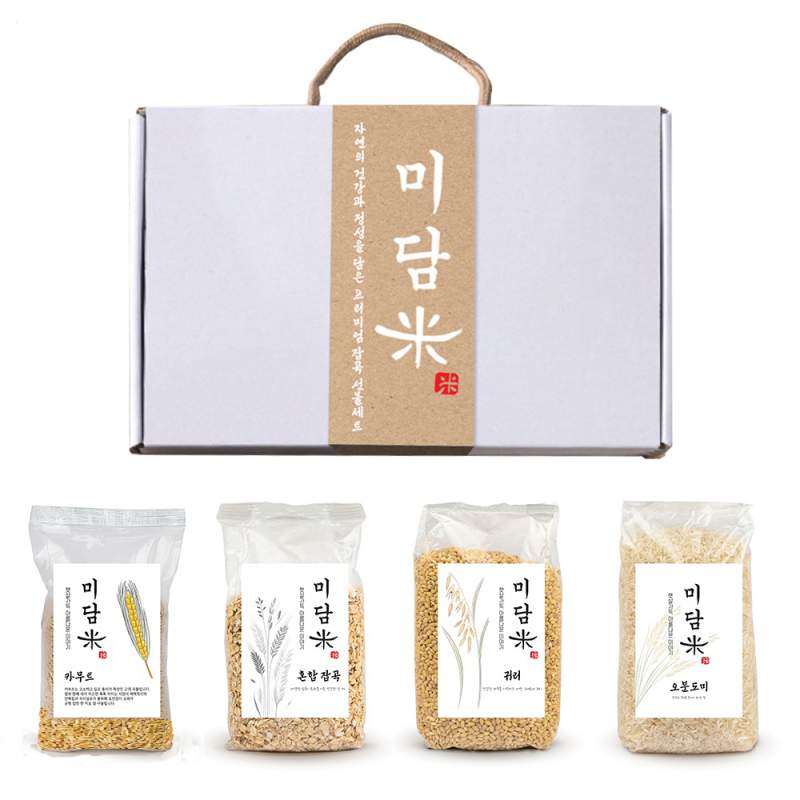 [선물세트] [미담미]소화가 잘되는 명품 오분도미 잡곡 혼합세트 2호