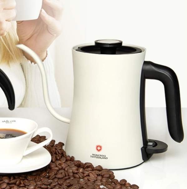 스위스 [몽크로스] 드립 주전자 0.6L 화이트