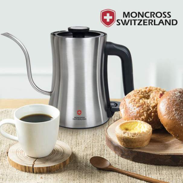 스위스 [몽크로스] 드립 주전자 0.6L 실버