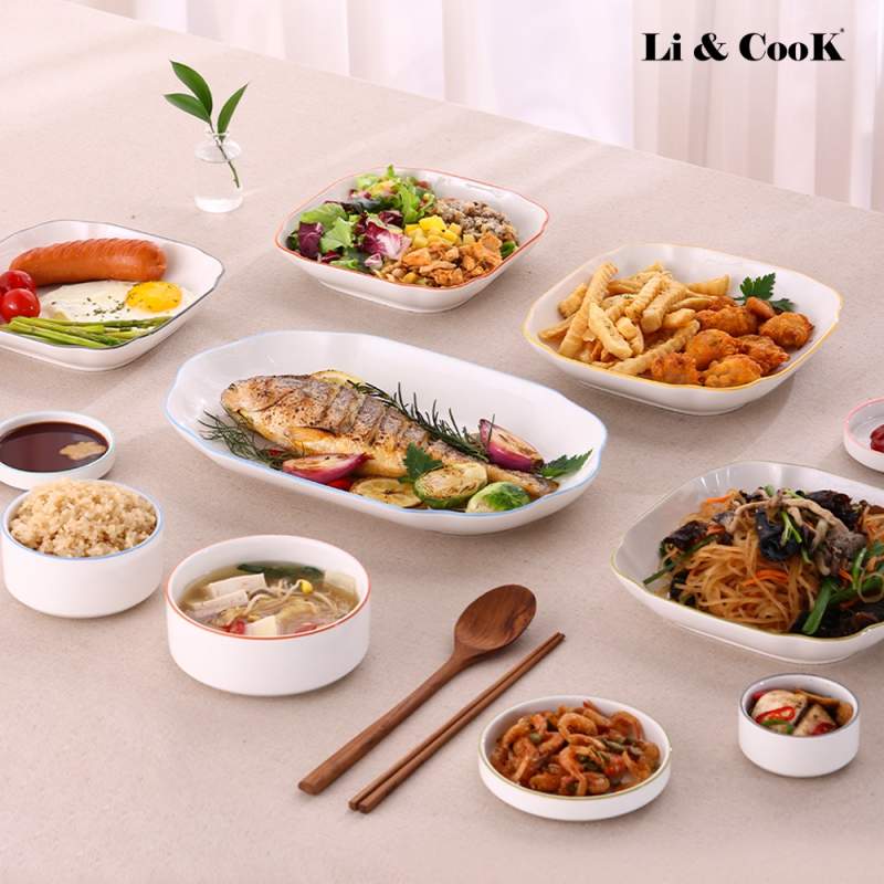 [리앤쿡] 레인보우 디너세트 5P