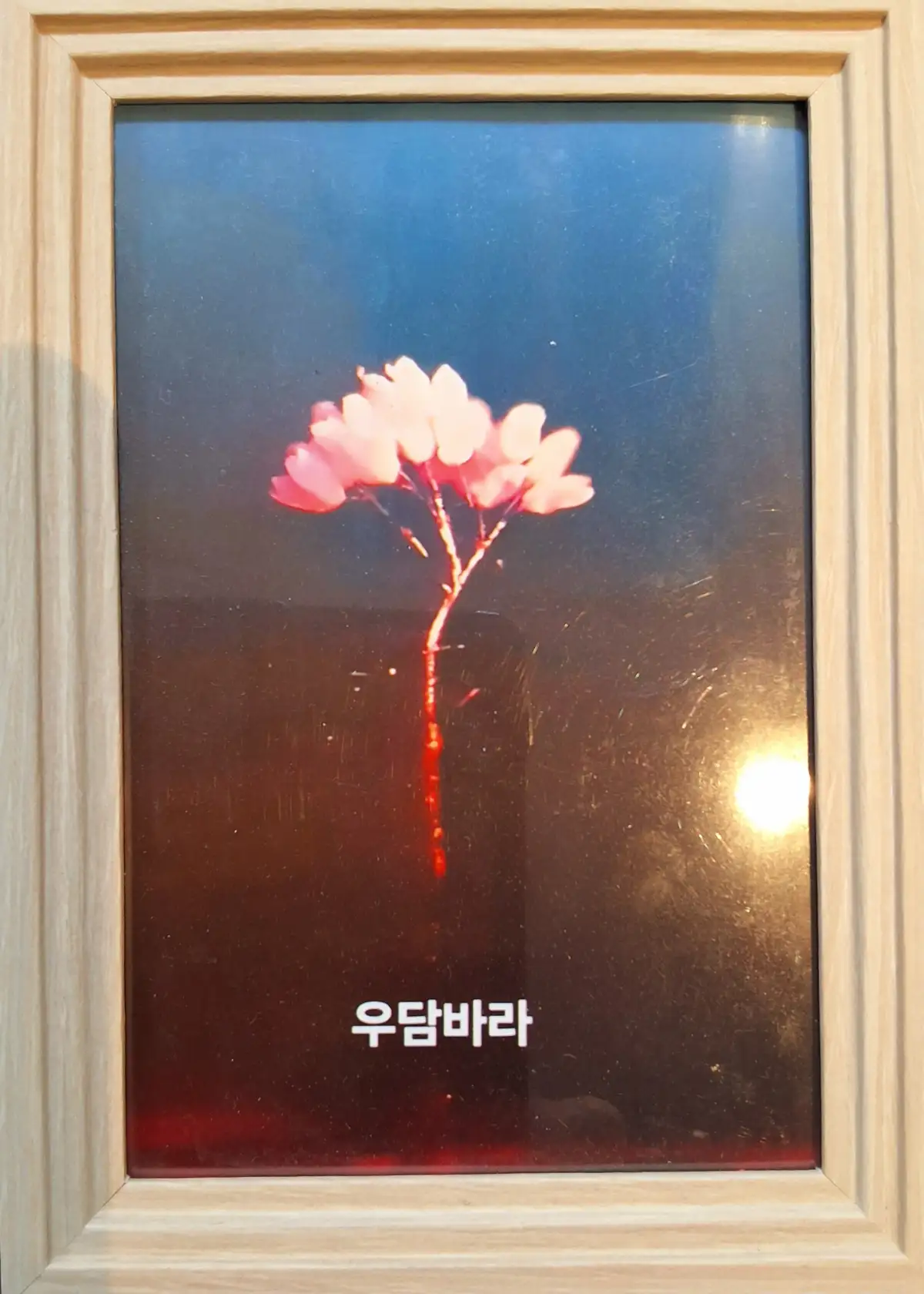 우담바라 기제품(가로 12cm 세로 17cm)