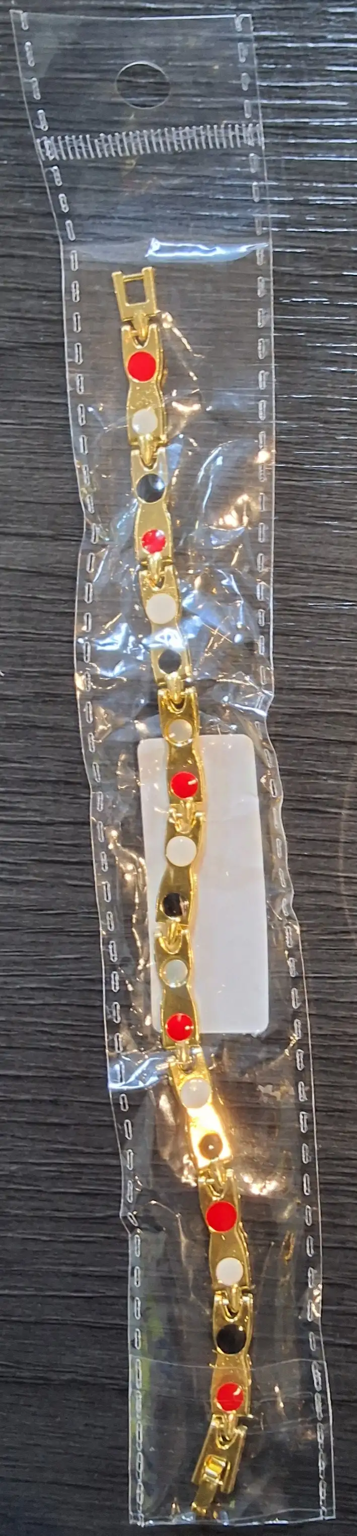 여성용 기똥찬 보석 금팔찌