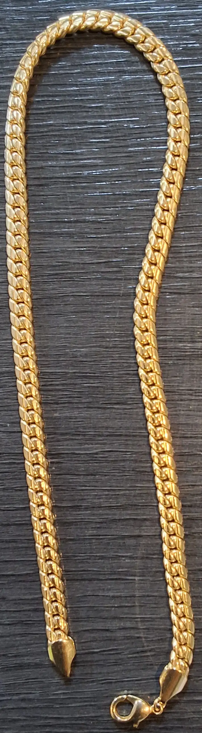 기똥찬 두툼한 금목걸이(남녀 공용)