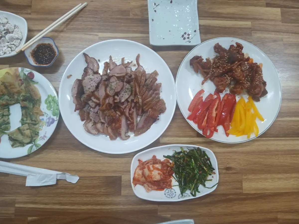 오리숮불바베규