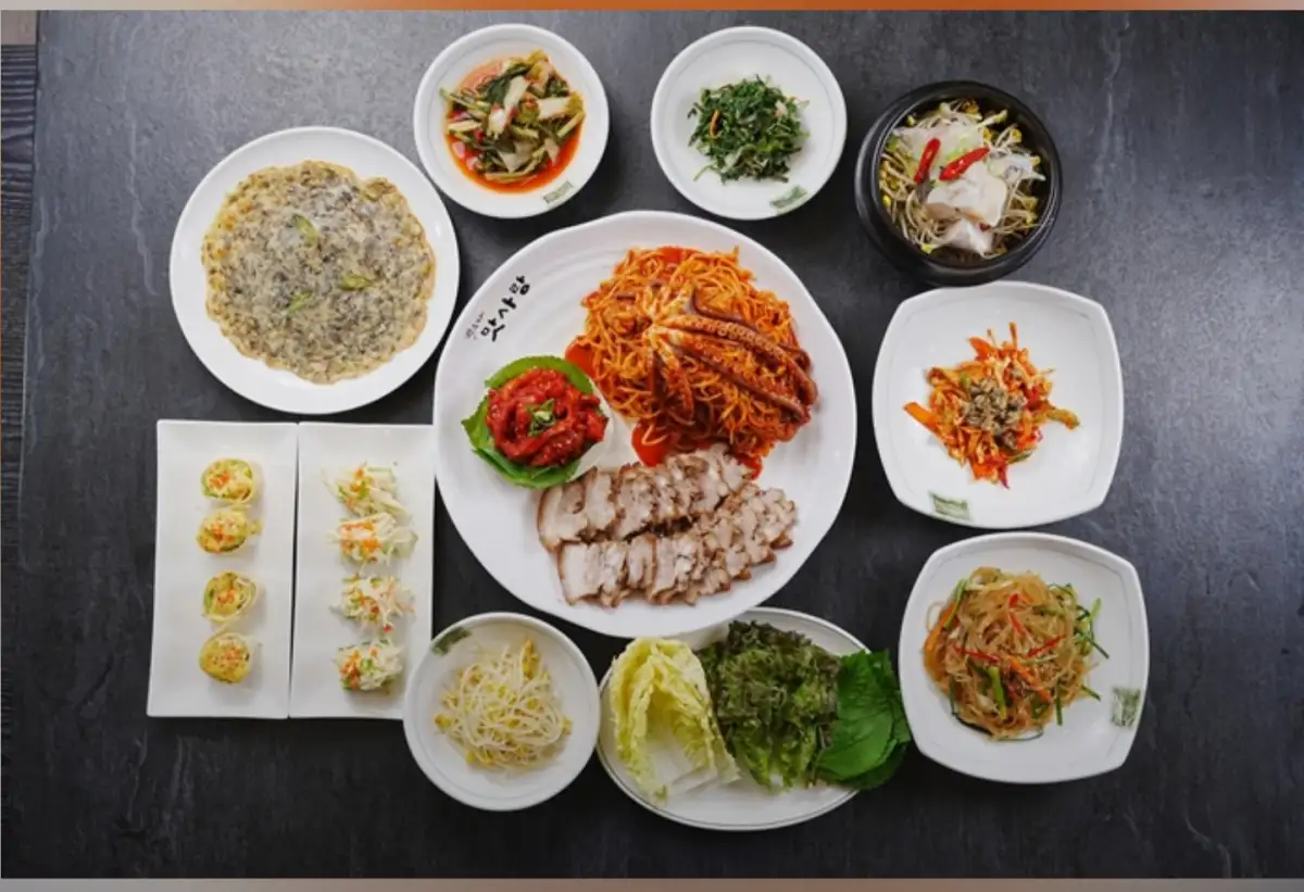 낙지찜+보쌈